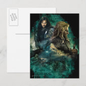 Kili en Fili over Erebor Briefkaart (Voorkant / Achterkant)