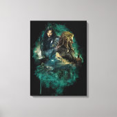 Kili en Fili over Erebor Canvas Afdruk (Voorkant)