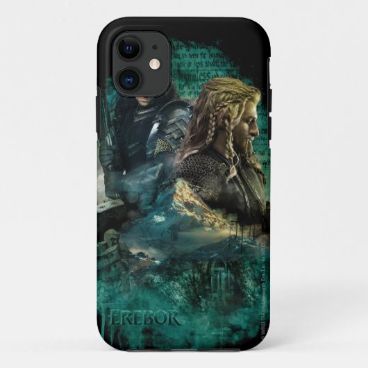 Kili en Fili over Erebor Case-Mate iPhone Case (Achterkant)