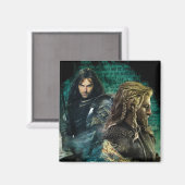 Kili en Fili over Erebor Magneet (Voorkant / Achterkant)