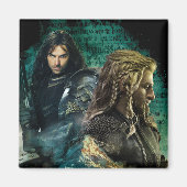Kili en Fili over Erebor Magneet (Voorkant)