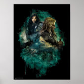 Kili en Fili over Erebor Poster (Voorkant)
