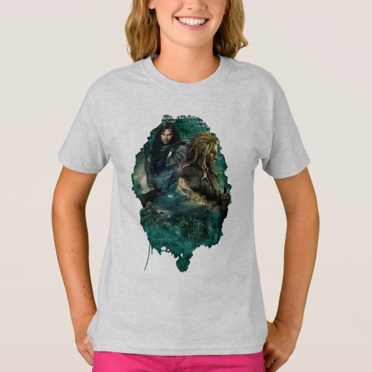 Kili en Fili over Erebor T-shirt (Voorkant)