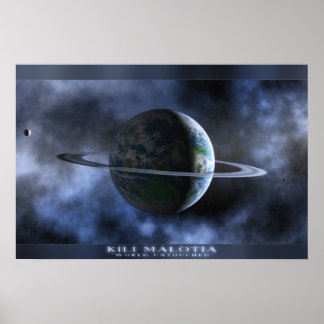 Kili Malotia - Onaangeraakte wereld Poster