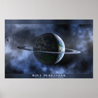 Kili Malotia - Wereld Onaangeroerd Poster
