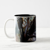 KILI THE DWARF™ met naam Tweekleurige Koffiemok (Links)