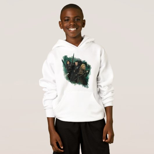 Kili, THORIN OAKENSHIELD™ en Fili Graphic (Voorkant volledig)