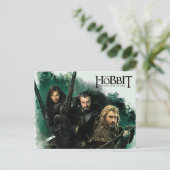 Kili, THORIN OAKENSHIELD™ en Fili Graphic Briefkaart (Staand voorkant)