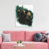 Kili, THORIN OAKENSHIELD™ en Fili Graphic Canvas Afdruk (Insitu (Woonkamer))