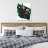 Kili, THORIN OAKENSHIELD™ en Fili Graphic Canvas Afdruk (Insitu (Slaapkamer))