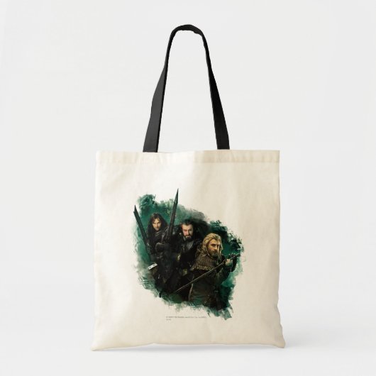 Kili, THORIN OAKENSHIELD™ en Fili Graphic Tote Bag (Voorkant)