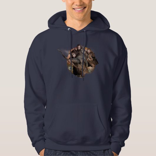 Kili, THORIN OAKENSHIELD™ en Fili Hoodie (Voorkant)