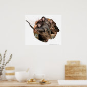 Kili, THORIN OAKENSHIELD™ en Fili Poster (Keuken)