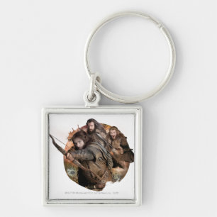 Kili, THORIN OAKENSHIELD™ en Fili Sleutelhanger