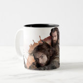 Kili, THORIN OAKENSHIELD™ en Fili Tweekleurige Koffiemok (Voorkant links)