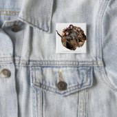 Kili, THORIN OAKENSHIELD™ en Fili Vierkante Button 5,1 Cm (In situ)