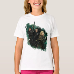 Kili, THORIN OAKENSHIELD™, & Fili Graphic T-shirt