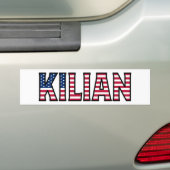 Kilian Name Vorname USA Aufkleber Sticker Auto (Op auto)