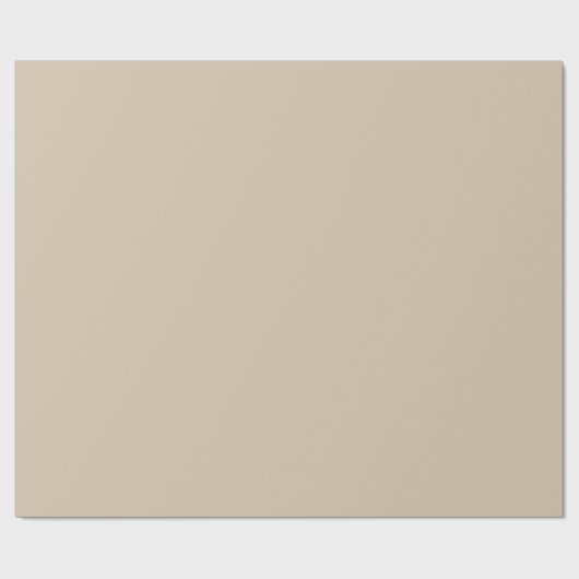 Kilim Beige Solid Color Cadeaupapier (Vlak)