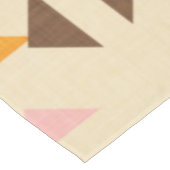 Kilim driehoek patroon beige tafelkleed (Gekanteld)