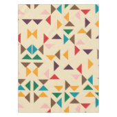 Kilim driehoek patroon beige tafelkleed (Voorkant)