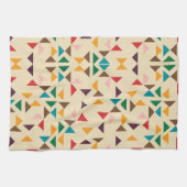 Kilim driehoek patroon beige theedoek (Horizontaal)