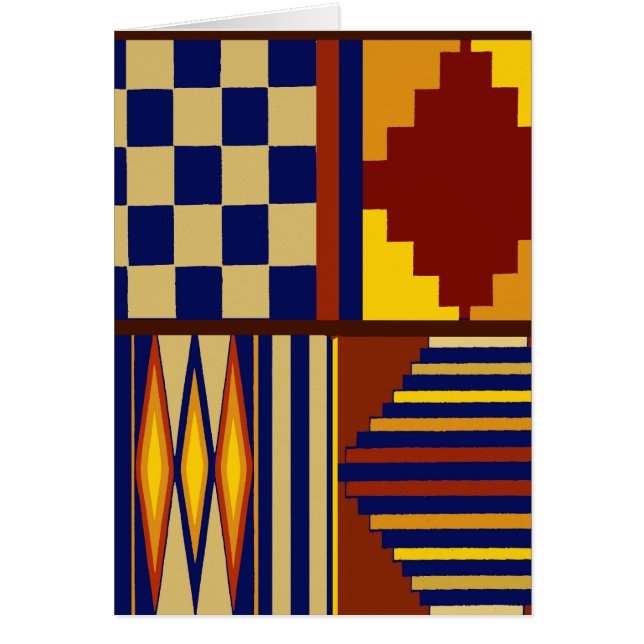 Kilim gebedskleed ontwerp (Voorkant)