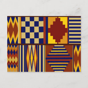 Kilim gebedskleed ontwerp briefkaart