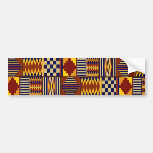 Kilim gebedskleed ontwerp bumpersticker (Voorkant)