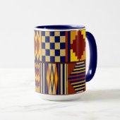 Kilim gebedskleed ontwerp mok (Voorkant rechts)