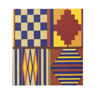 Kilim gebedskleed ontwerp notitieblok