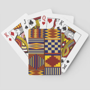 Kilim gebedskleed ontwerp pokerkaarten