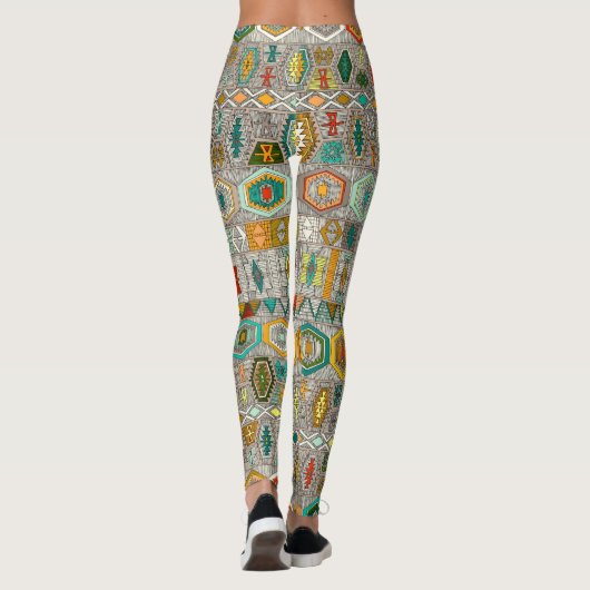 kilim pas leggings (Achterkant)