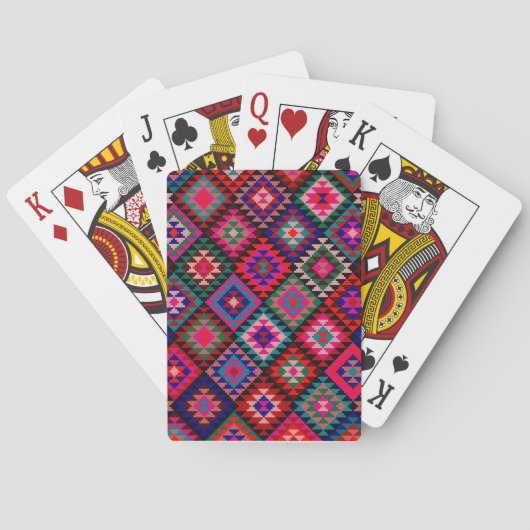  Kilim Pattern Deck of Cards Speelkaarten (Achterkant)