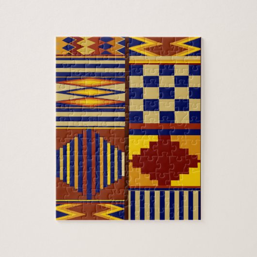 Kilim Prayer Rug-ontwerp Legpuzzel (Verticaal)