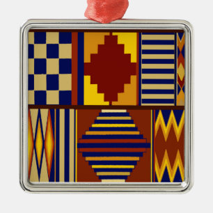 Kilim Prayer Rug-ontwerp Metalen Ornament
