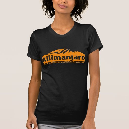 Kilimajaro sinaasappel t-shirt (Voorkant)