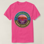 Kilimanjaro 7 summits collection t-shirt (Design voorkant)