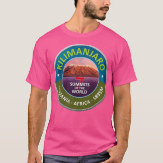 Kilimanjaro 7 summits collection t-shirt