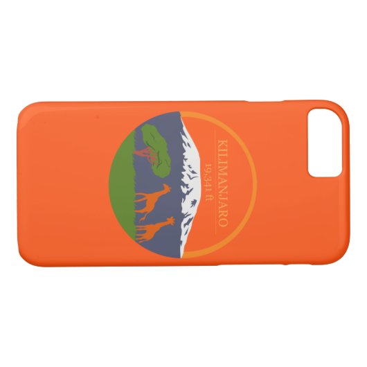 Kilimanjaro Altitude Case-Mate iPhone Case (Achterkant (Horizontaal))