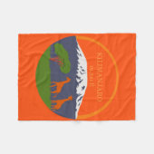 Kilimanjaro Altitude Fleece Deken (Voorkant (Horizontaal))