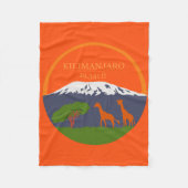 Kilimanjaro Altitude Fleece Deken (Voorkant)