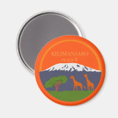 Kilimanjaro Altitude Magneet (Voorkant / Achterkant)