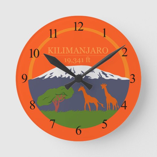 Kilimanjaro Altitude Ronde Klok (Voorkant)