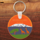 Kilimanjaro Altitude Sleutelhanger (Voorkant)