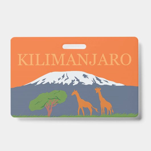 Kilimanjaro Badge (Voorzijde)