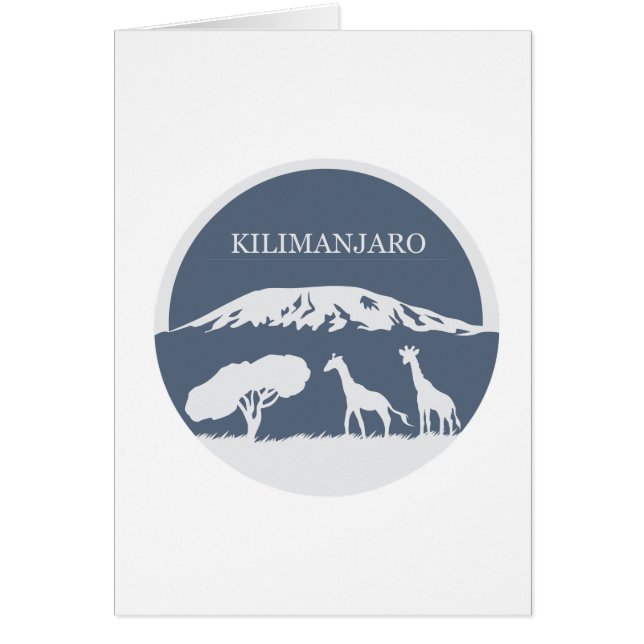 Kilimanjaro (blauw) (Voorkant)