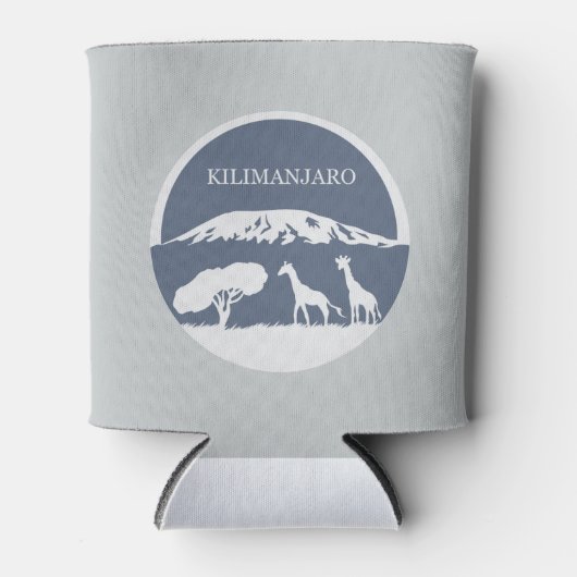 Kilimanjaro (blauw) blikjeskoeler (Voorkant)