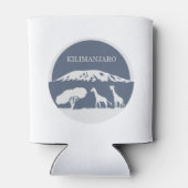 Kilimanjaro (blauw) blikjeskoeler (Achterkant)