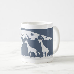 Kilimanjaro (blauw) koffiemok